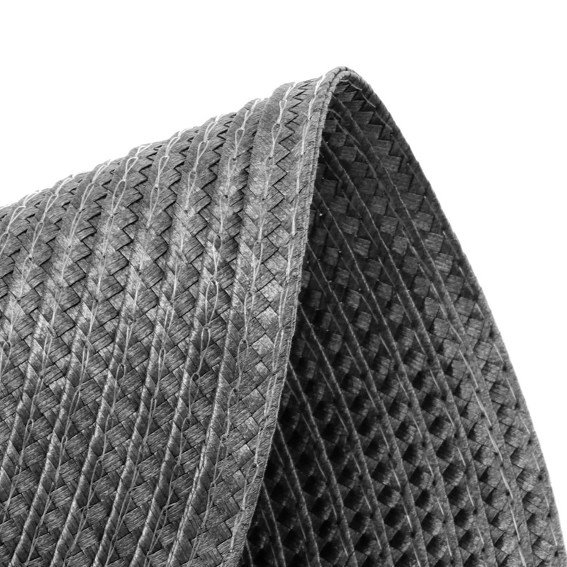 UNGFEI 10 PCS Dark Grey Round Table Placemats, 38cm Woven