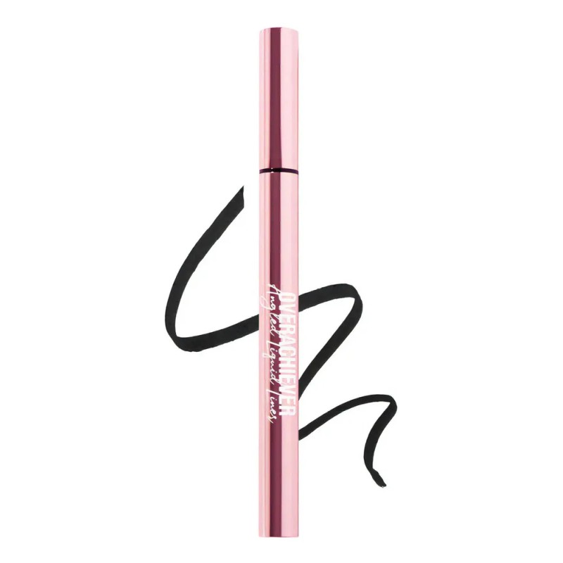 Delineador Liquido Overachiever Negro Beauty Creations Color Plumon Diagonal