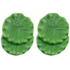 HJ Garden 10Pcs 4Inch Lotus Leaf EVA Water Surface Decoration