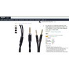 KK CABLE NK-A HIFI 4.4mm Balanced Male to 2 x