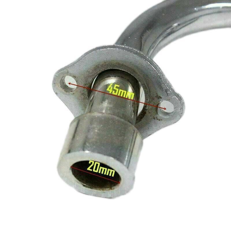TDR Exhaust Muffler Pipe for 2 Stroke 100CC Engine Kit