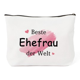 Geschenk Für Ehefrau Geschenk Ehefrau Von Ehemann Romantisches Geschenke Für Junge ältere Frauen Praktische Weihnachten Muttertagsgeschenk Geburtstag Valentinstag Jahrestag Kosmetiktasche