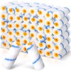Leumoi 50 Pcs 4 Inch Microfiber Mini Paint Rollers High