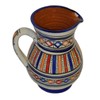 Moroccan Pitchers Sangria Handmade Ceramic Carafe Beverage Dispenser Jar Cooler