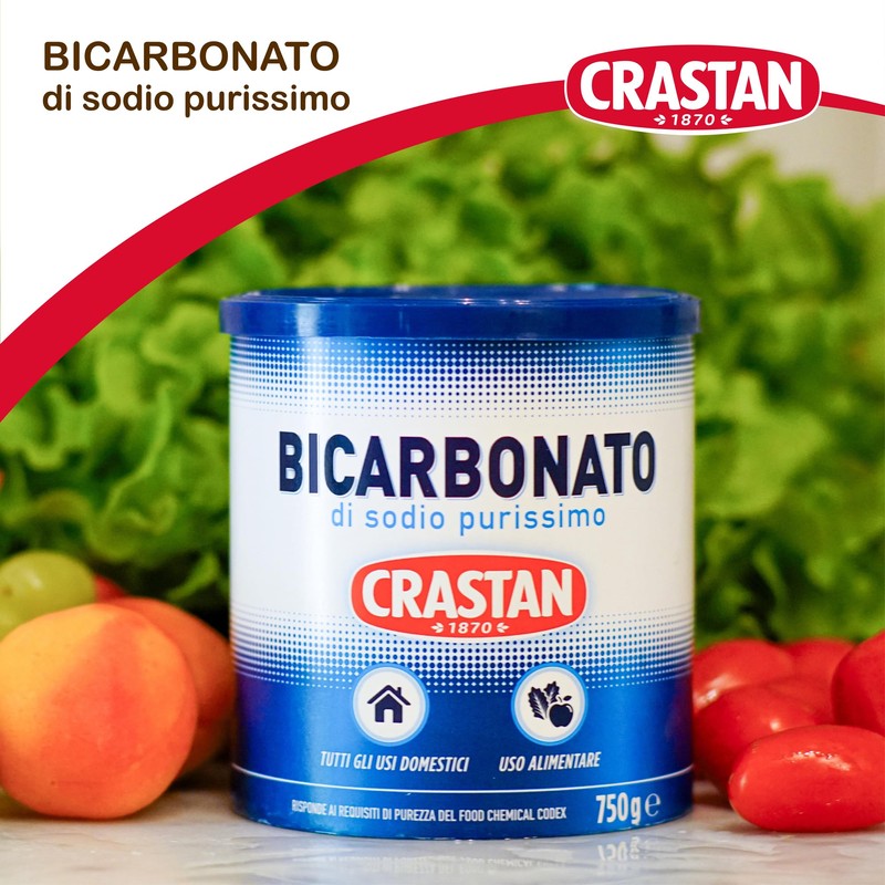 Crastan Bicarbonato Di Sodio Ad Uso Alimentare, 750 Grammo