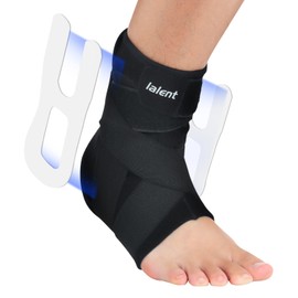 Lalent Ankle Brace for Sprained Ankle, Achilles,Tendon,Sprain,Injury Recovery, Ankle Support for Women & Men - Lace up Ankle Foot Support for Running, Basketball, Volleyball (Medium)