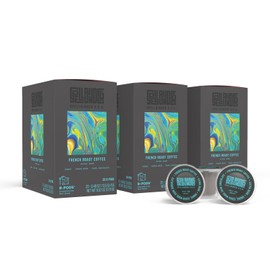 Spellbinder D.C.A. | French Roast Coffee Single Cup B-Pods | Only Compatible with Bruvi Single-Serve Coffee Brewer | Includes 60 Pods