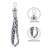 PATIKIL Boho Macrame Keychain, Handmade Wristlet Bracelet Keychain Keyring Holder