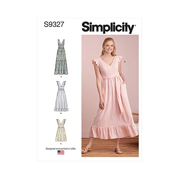 SIMPLICITY SS9327H5 Misses Dress 6-8-10-12-14, H5
