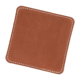 Billiard Cue Shaft Burnisher, Pool Cue er Leather Wipe Off Sweat Portable for Pole(Brown)