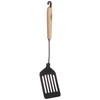 Suncraft BM-210 Turner Spatula, Nylon, Made in Japan, Natural Wood