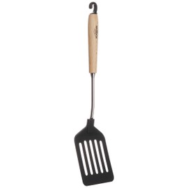 Suncraft BM-210 Turner Spatula, Nylon, Made in Japan, Natural Wood Pattern, Mokuhouse
