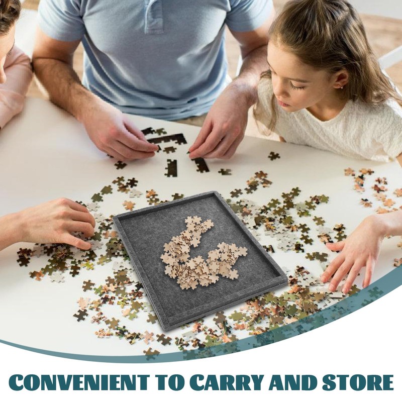 ifundom 1 Set Puzzle Piece Plate Building Blocks Puzzles Sorting