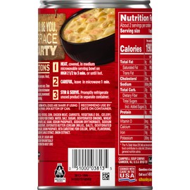Campbell's Chunky Soup, Chicken Corn Chowder, 18.8 Ounce (Pack of 12)
