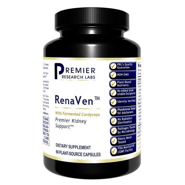 PR Labs - RenaVen - Effective Support for Optimal Kidney Health - 60 Capsules