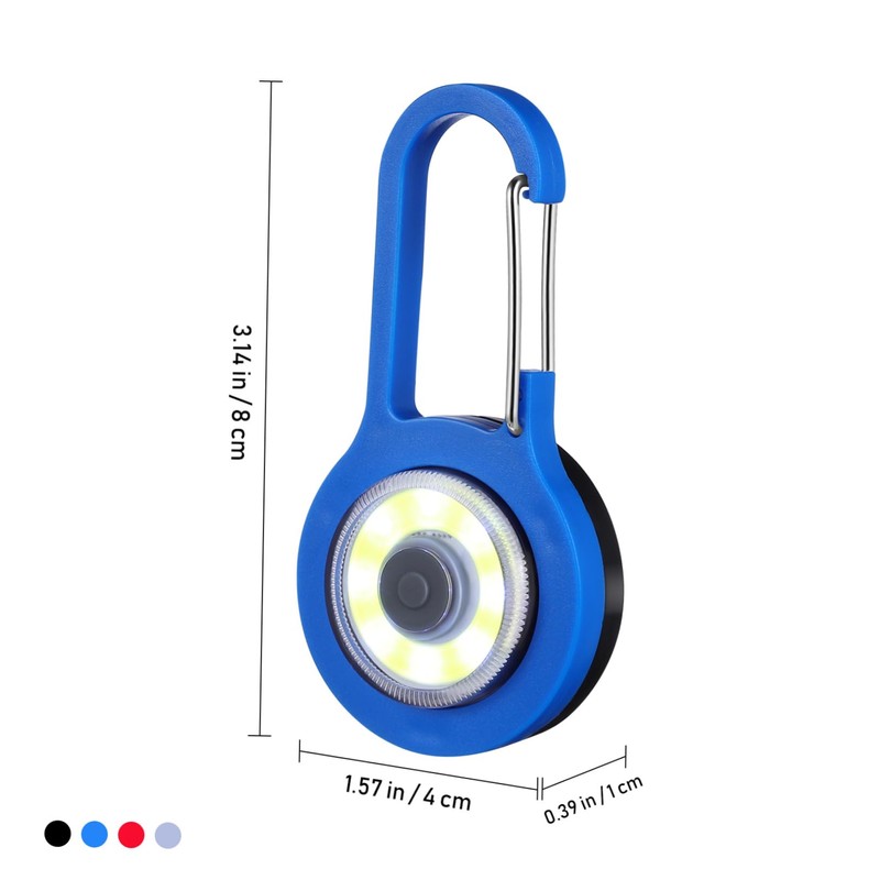 Operitacx Kleiner Taschenlampe Schlüsselanhänger LED Tragbare Schlüsselbund Taschenlampe Kompakt und