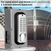 GB2020 Gate Lock Box for Double Keypad Mechanical Combination Lock，Steel