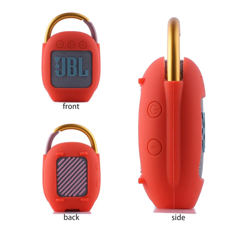 NSHOLSTAME Silicone Cover Case Compatible with JBL Clip 4 Portable
