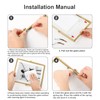 Relaxing Garden Gold Picture Frame Set - /w 68 Pcs