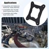 Atesilor 9265 Square Bore Carburetor Heat Insulator Gasket Spacer with