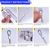 Twidec/Wire Rope Crimping Tool Kit Up To 2.2mm Swaging Tool