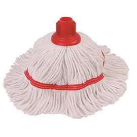 Robert Scott & Sons Hygiemix T1 Socket Mop Cotton & Synthetic Yarn Colour-coded 200g Red 103062RED