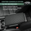 Unbranded Car Armrest Cushion Cover Center Console Box Pad For