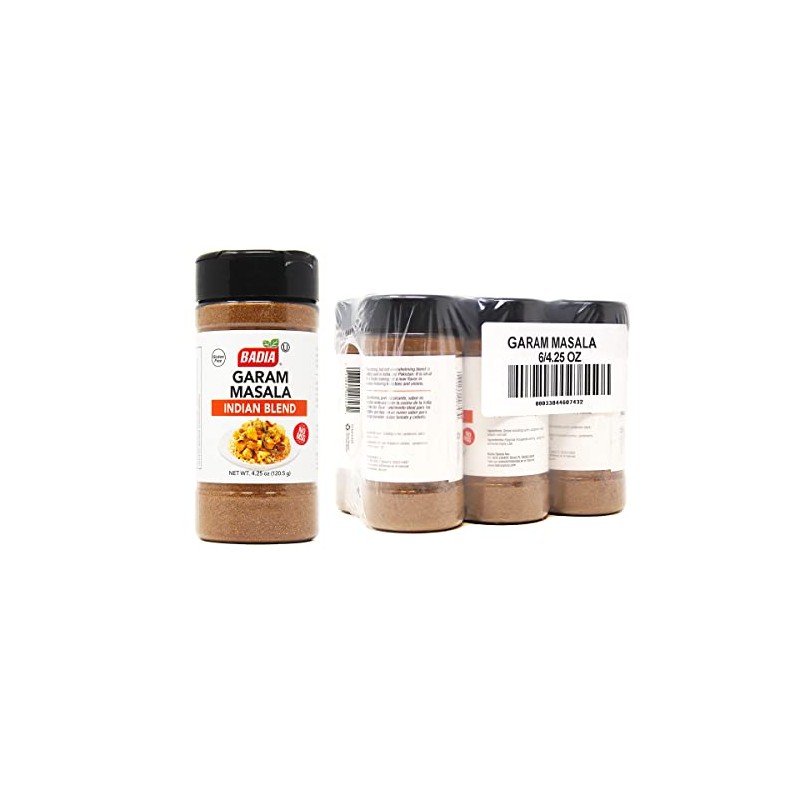 Badia Garam Masala Indian Blend, 4.25 Ounce (Pack of 6)