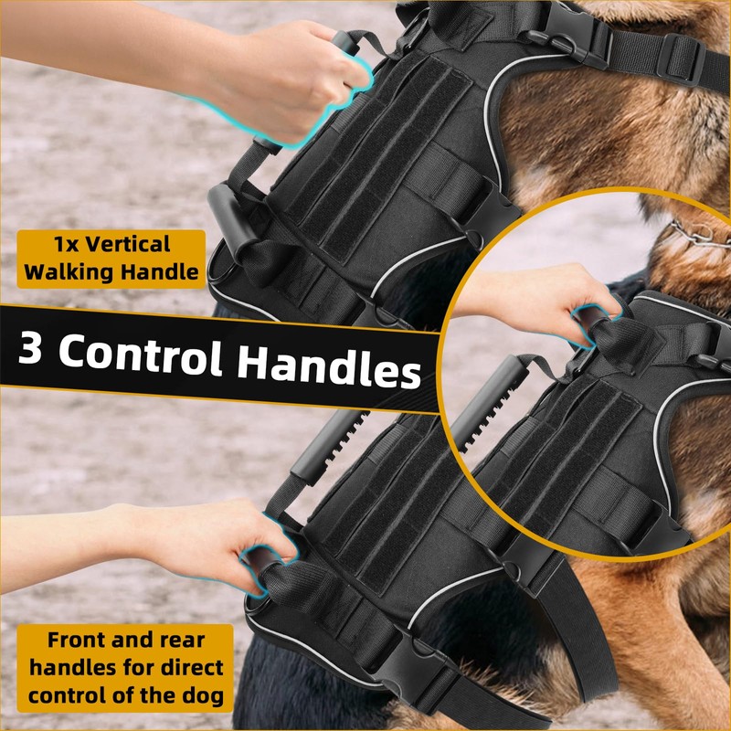 Dog Harness for Medium Large Dogs, Dog Harness No Pull