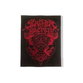 Slaughter to Mucical Band Patch – Embroidered Iron-On/Sew-On Applique