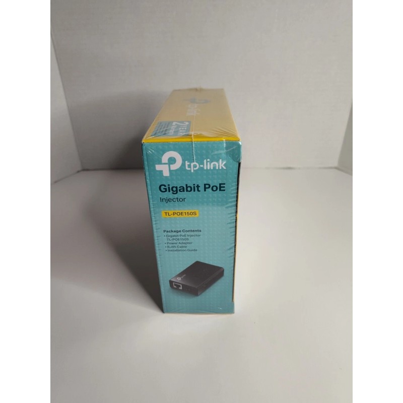 TP-Link Gigabit PoE Injector TL-POE150S Black 802.3af 100m PoE Network