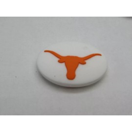Unbranded *NEW* TWO (2) "LONGHORNS" MASCOT SILICONE VIBRATION DAMPENERS TENNIS RACQUETS