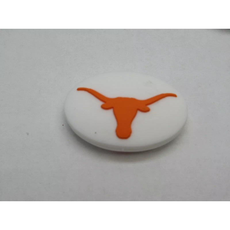 Unbranded *NEW* TWO (2) "LONGHORNS" MASCOT SILICONE VIBRATION DAMPENERS TENNIS
