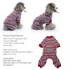 Striped Dog Pajamas Spring Stylish Classic Soft Breathable 4 Legged