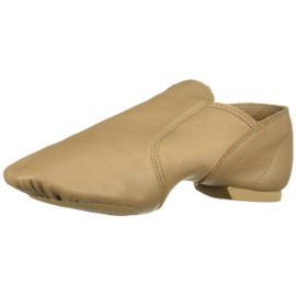 Capezio Women's E Series Jazz Slip-On,Caramel,8.5 M US