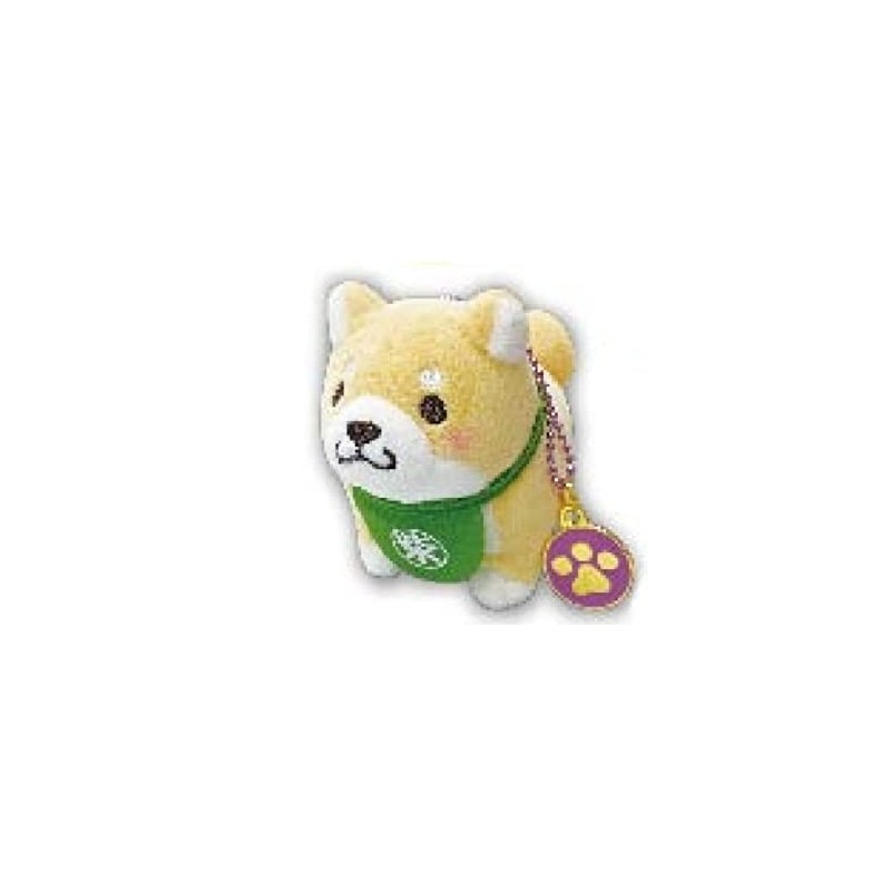SK Japan 16104 Chugoku Mochishiba Plush Ball Chain with Charm