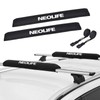 WONITAGO Soft Roof Rack Pads with Two 15 Ft Tie
