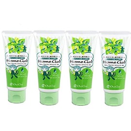 Oral Care Home Gel, Mint, 2.3 oz (65 g), 4 Bottles (Non-Dental Dental Product)