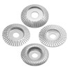 4 Angle Grinder Discs Serrated Discs Carbide Wood Sanding Discs