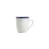 10 Strawberry Street Café Stripe 16 Piece Coupe Dinnerware Set,