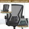 Modern Swivel Mesh Home Computer Office Desk Chair with Adjustable