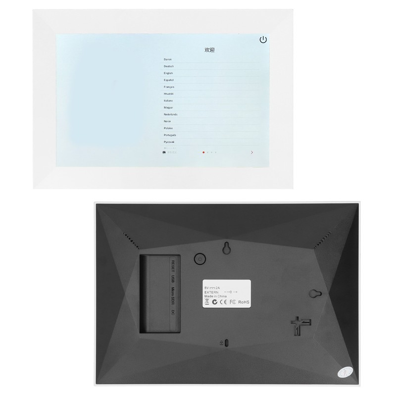 Smart Cloud Digital Photo Frame 10.1 Inch Touch Screen WIFI
