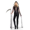 3 PC. Ladies Haunting Ghost Jumpsuit Costume Set - X-Small