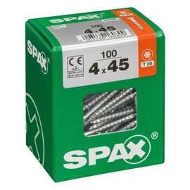 SPAX T-STAR Plus ABC - The All-Purpose | 4.0 x 45 mm VE=200 pcs | Countersunk, Electro-Galvanized, Yellow Chromated