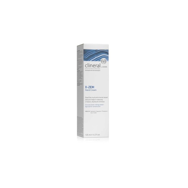 AHAVA Clineral X-Zem Hand Cream, 4.2 Fl Oz