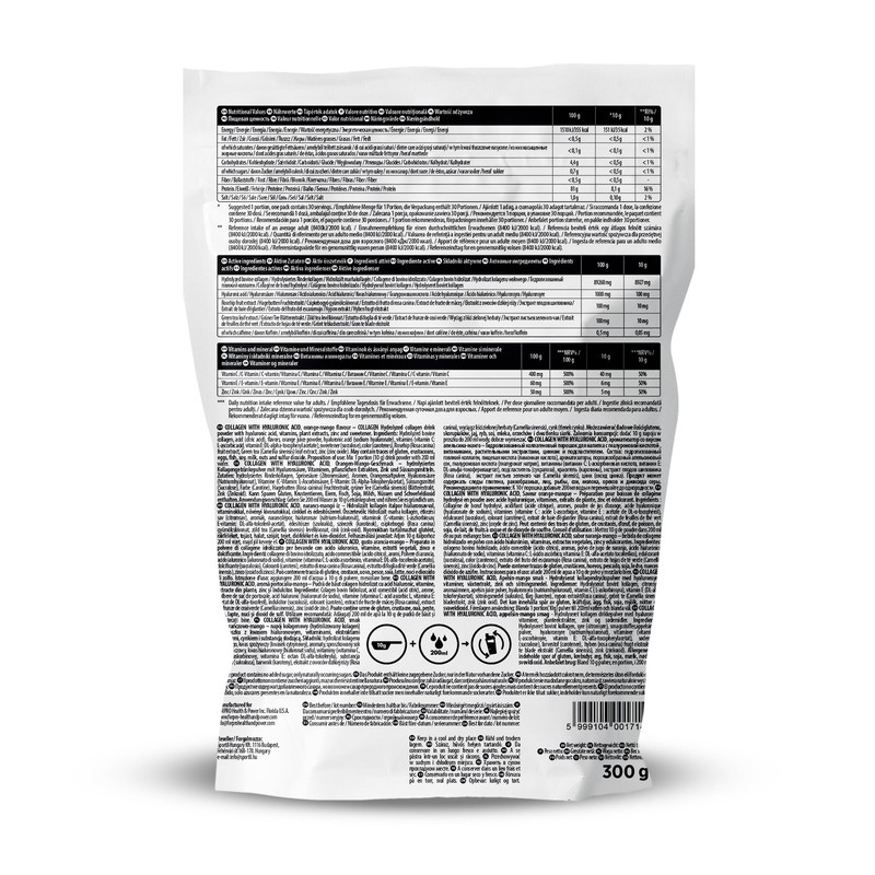 Forpro Collagen with Hyaluronic Acid 300 g - 1 Pack,