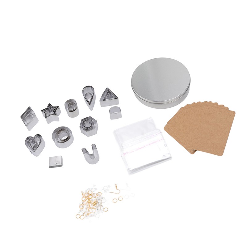 127pcs Polymer Clay Cutters Set Stainless Steel DIY Handcraft Polymer