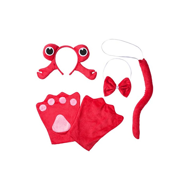 dressforfun 302053 – Costume Set Crab for Adults, Headband with