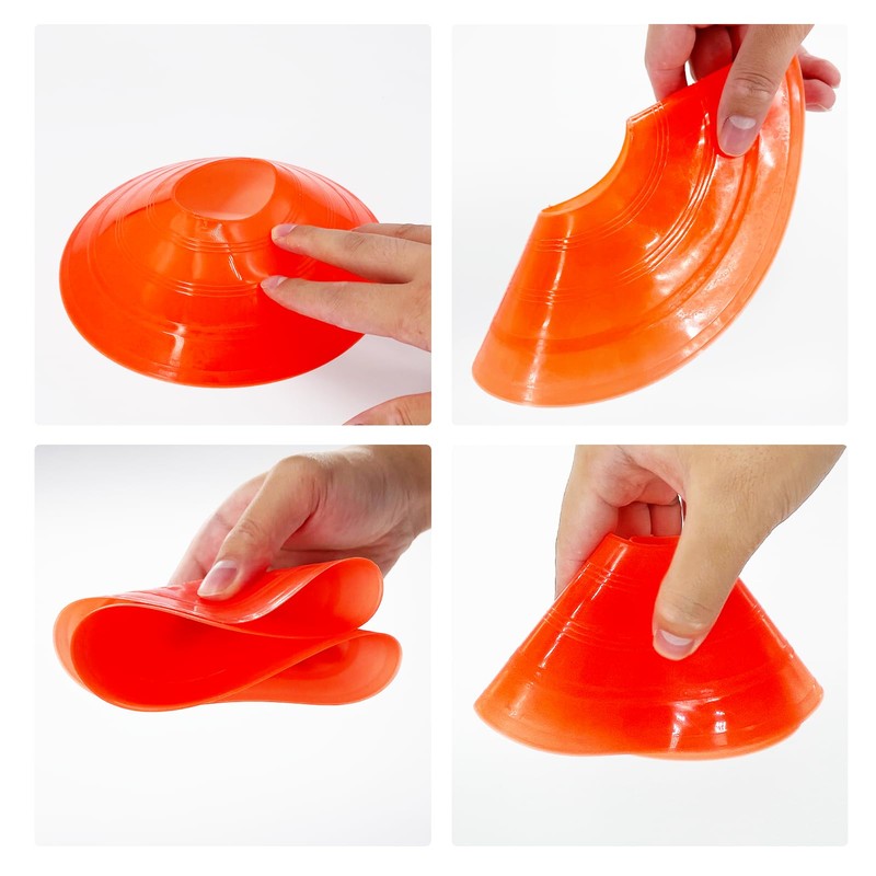 BigTron Disc Cones for Soccer, Football and Basketball Agility Training