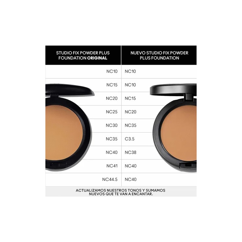 Base De Maquillaje MAC Studio Fix Powder Plus Tono NC10
